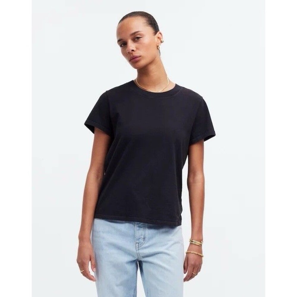 Madewell Premium Standard 0l. The Shrunken Tee Short Sleeve NWT Size XS